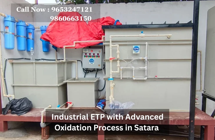 Industrial ETP with Advanced Oxidation Process in Satara