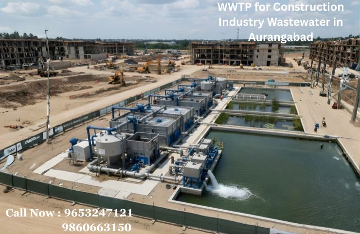 WWTP for Construction Industry Wastewater in Aurangabad