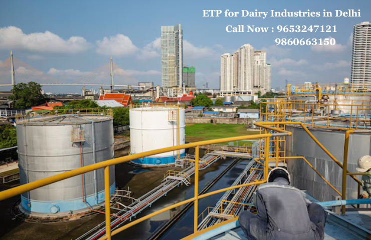 ETP for Dairy Industries in Delhi