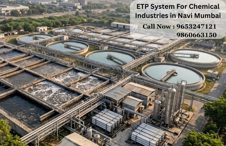 ETP System For Chemical Industries in Navi Mumbai