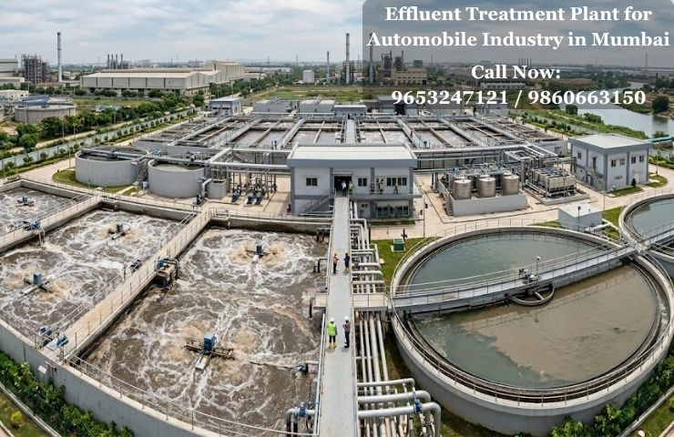 Effluent Treatment Plant for Automobile Industry in Mumbai
