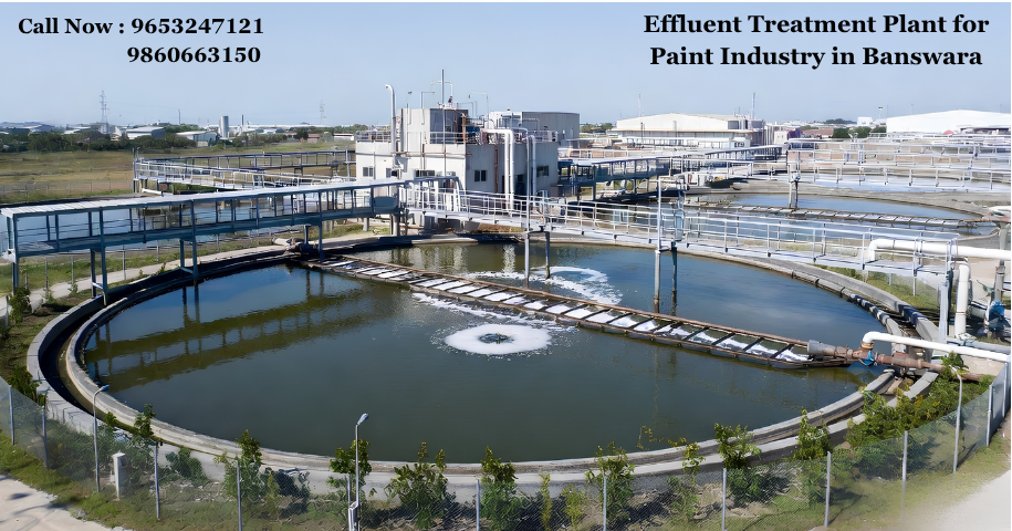 Effluent Treatment Plant for Paint Industry in Banswara