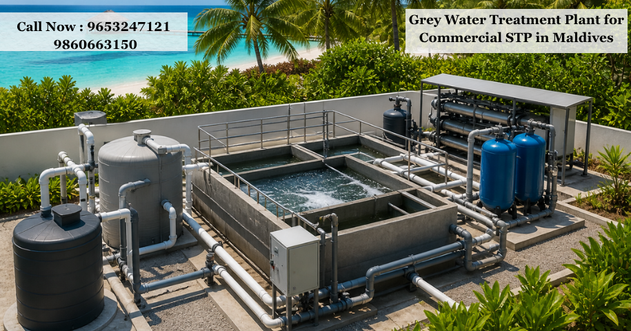 Grey Water Treatment Plant for Commercial STP in Maldives