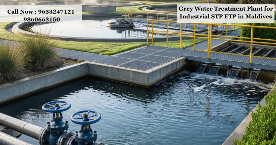 Grey Water Treatment Plant for Industrial STP ETP in Maldives