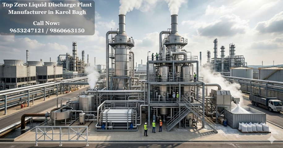 Top Zero Liquid Discharge Plant Manufacturer in Karol Bagh