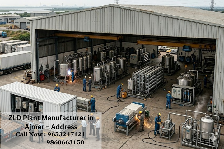 ZLD Plant Manufacturer in Ajmer – Address