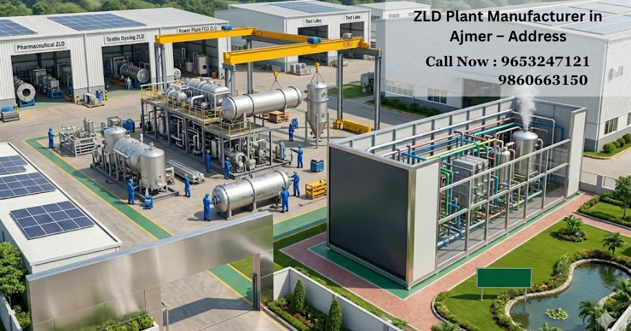 ZLD Plant Manufacturer in Ajmer – Address