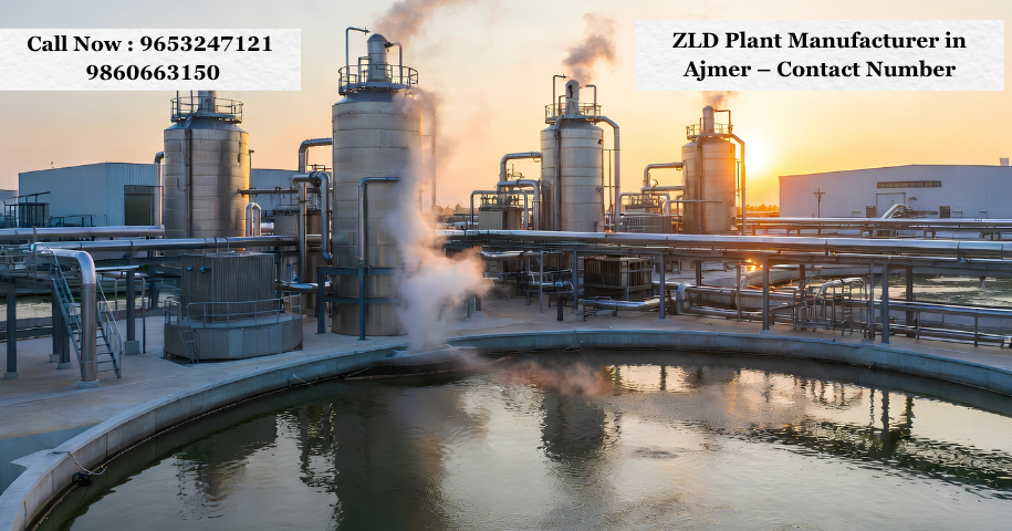 ZLD Plant Manufacturer in Ajmer – Contact Number