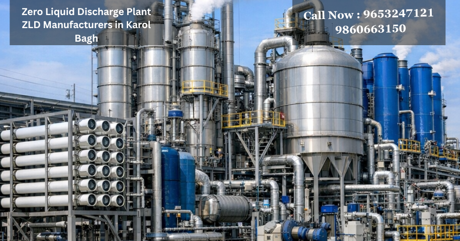 Zero Liquid Discharge Plant ZLD Manufacturers in Karol Bagh