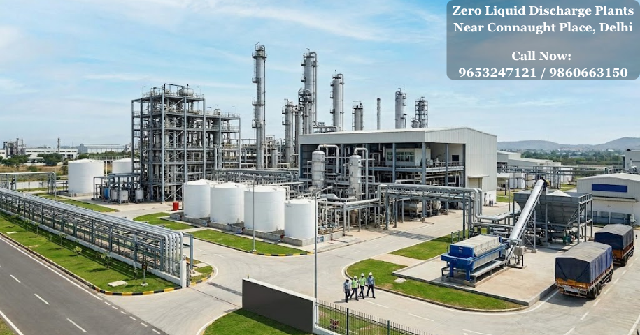 Zero Liquid Discharge Plants Near Connaught Place, Delhi