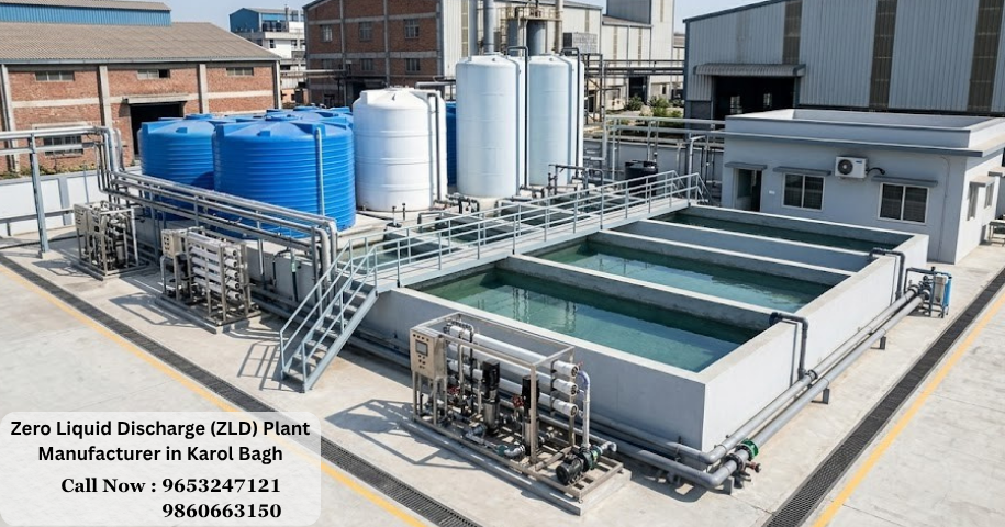 Zero Liquid Discharge (ZLD) Plant Manufacturer in Karol Bagh