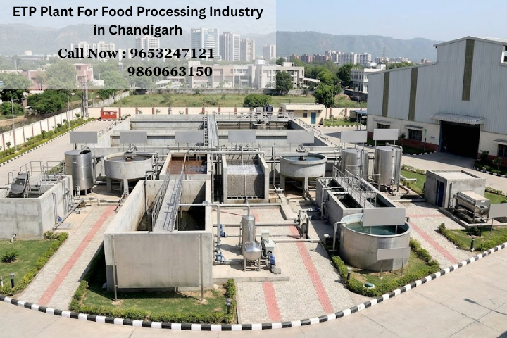 ETP Plant For Food Processing Industry in Chandigarh