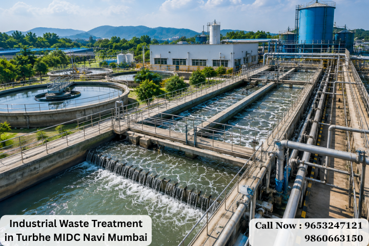 Industrial Waste Treatment in Turbhe MIDC Navi Mumbai