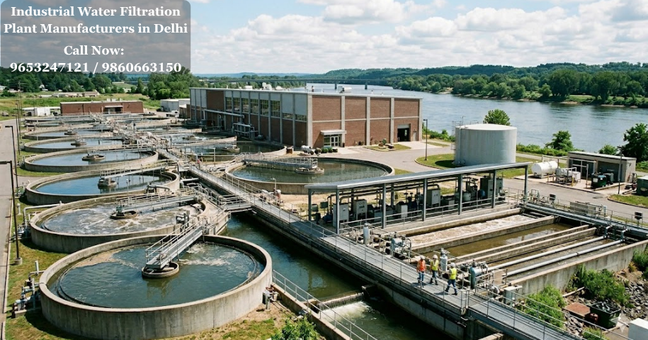 Industrial Water Filtration Plant Manufacturers in Delhi