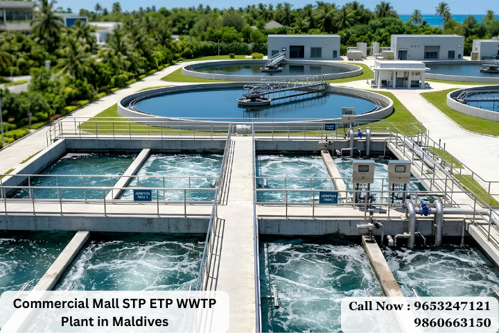 Commercial Mall STP ETP WWTP Plant in Maldives