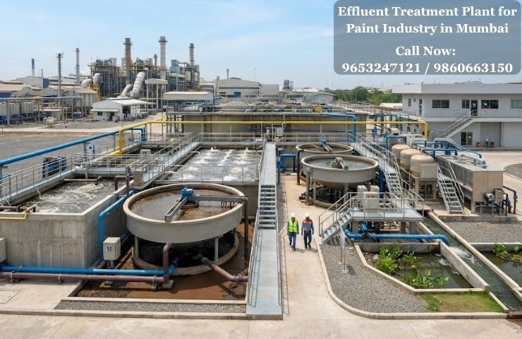 Effluent Treatment Plant for Paint Industry in Mumbai