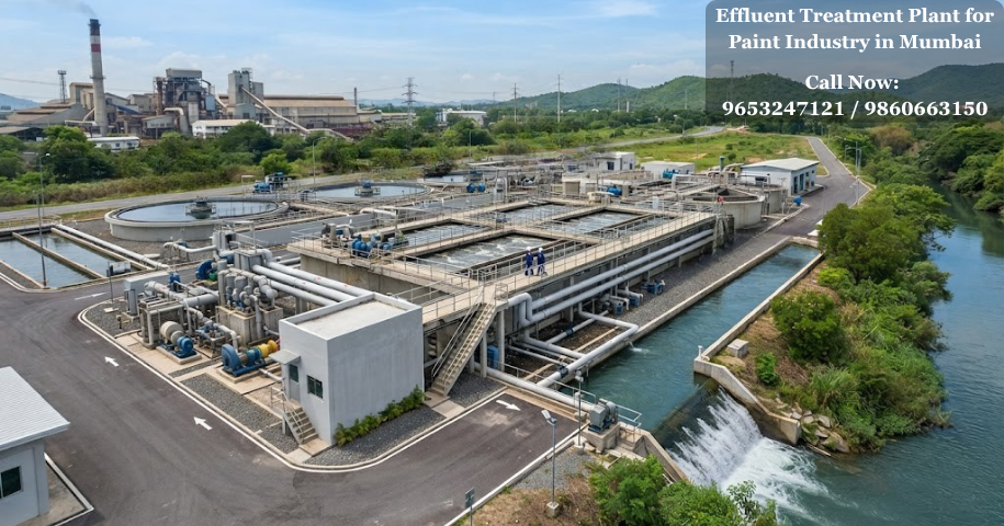 Effluent Treatment Plant for Paint Industry in Mumbai