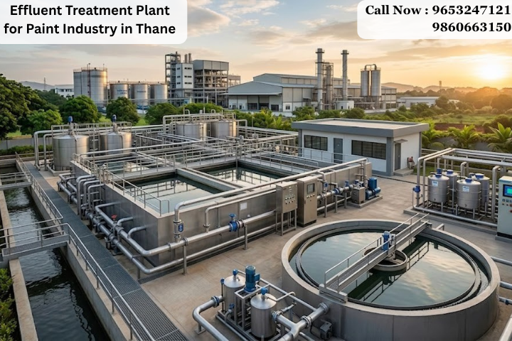 Effluent Treatment Plant for Paint Industry in Thane