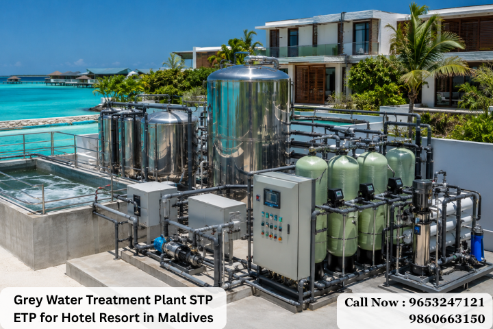 Grey Water Treatment Plant STP ETP for Hotel Resort in Maldives