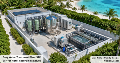 Grey Water Treatment Plant STP ETP for Hotel Resort in Maldives