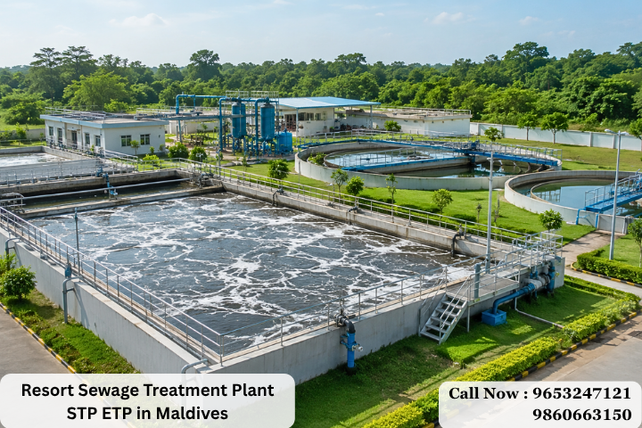 Resort Sewage Treatment Plant STP ETP in Maldives