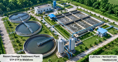 Resort Sewage Treatment Plant STP ETP in Maldives