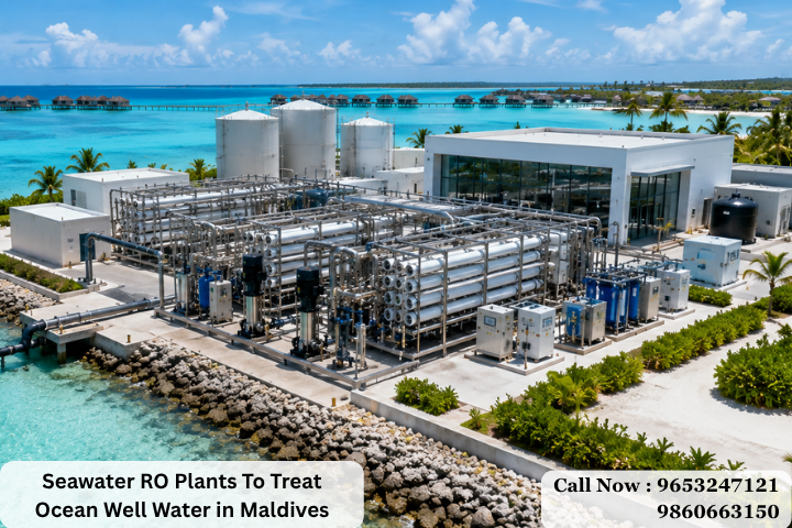 Seawater RO Plants To Treat Ocean Well Water in Maldives