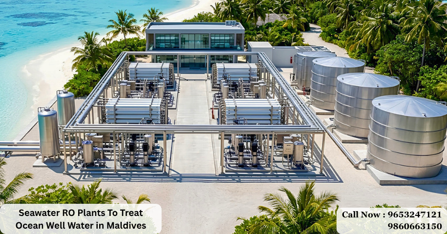 Seawater RO Plants To Treat Ocean Well Water in Maldives