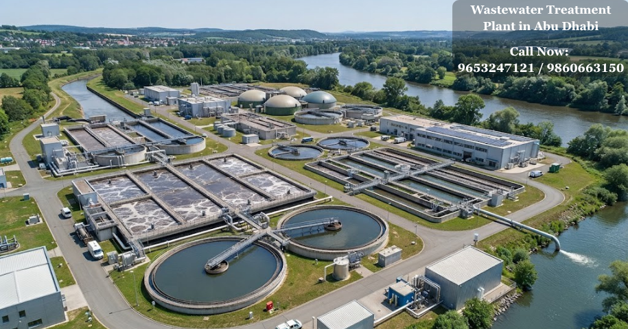 Wastewater Treatment Plant in Abu Dhabi