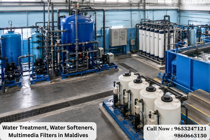 Water Treatment, Water Softeners, Multimedia Filters in Maldives
