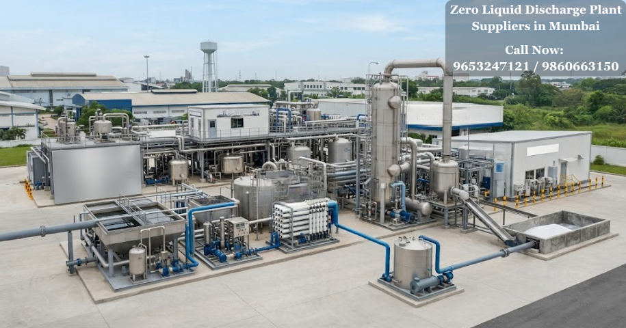 Zero Liquid Discharge Plant Suppliers in Mumbai