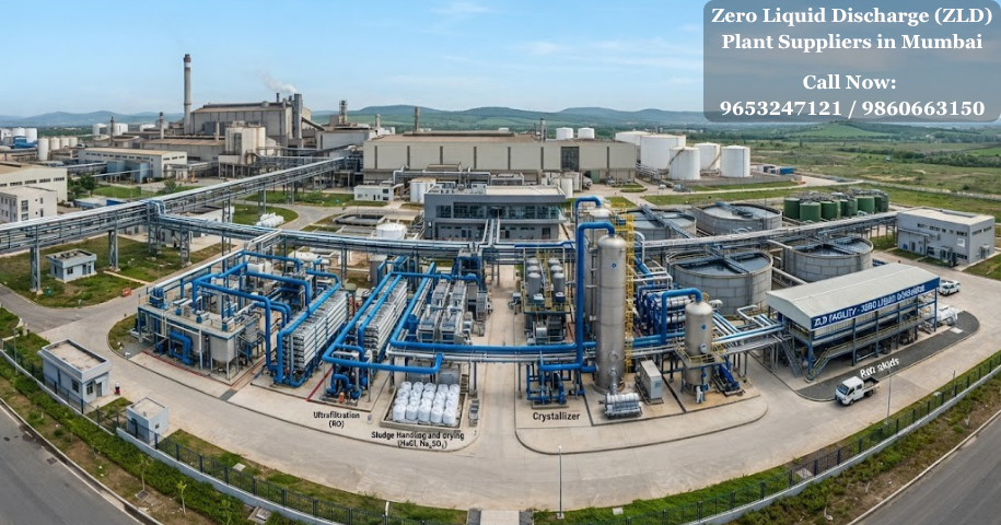 Zero Liquid Discharge (ZLD) Plant Suppliers in Mumbai