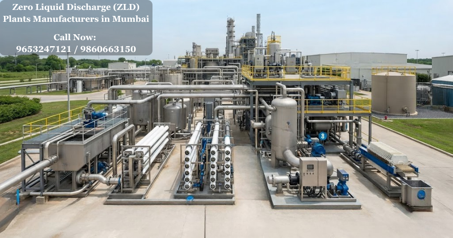 Zero Liquid Discharge (ZLD) Plants Manufacturers in Mumbai