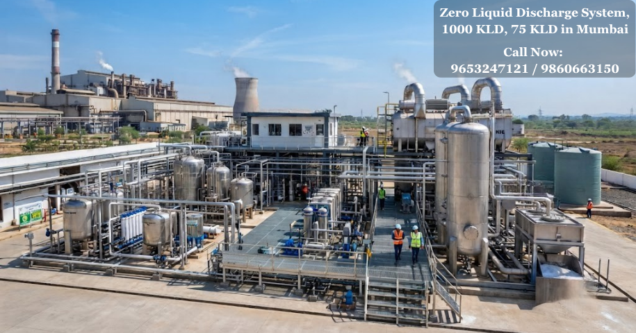 Zero Liquid Discharge System, 1000 KLD, 75 KLD in Mumbai