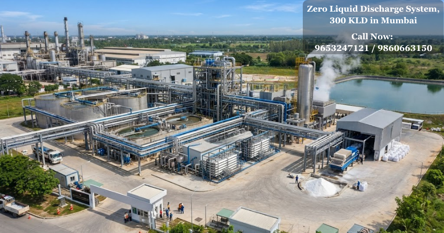 Zero Liquid Discharge System, 300 KLD in Mumbai