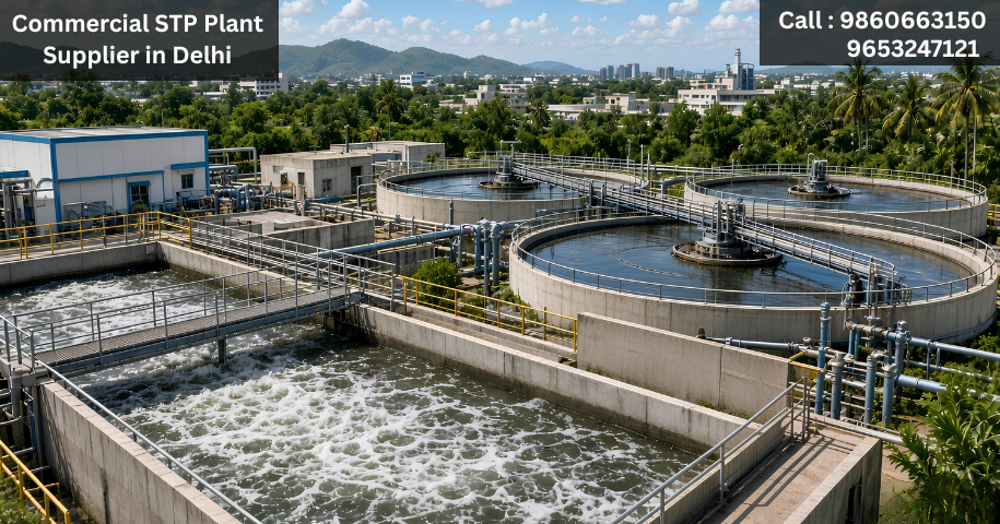 Commercial STP Plant Supplier in Delhi