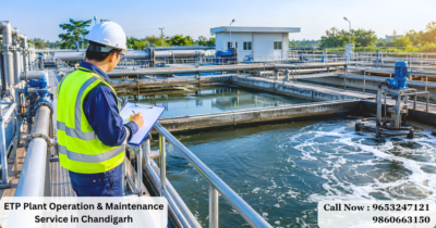 ETP Plant Operation & Maintenance Service in Chandigarh
