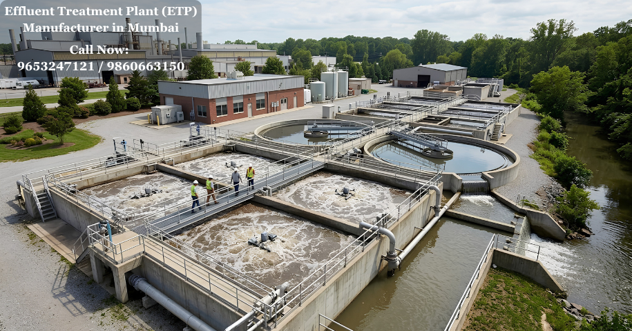 Effluent Treatment Plant (ETP) Manufacturer in Mumbai