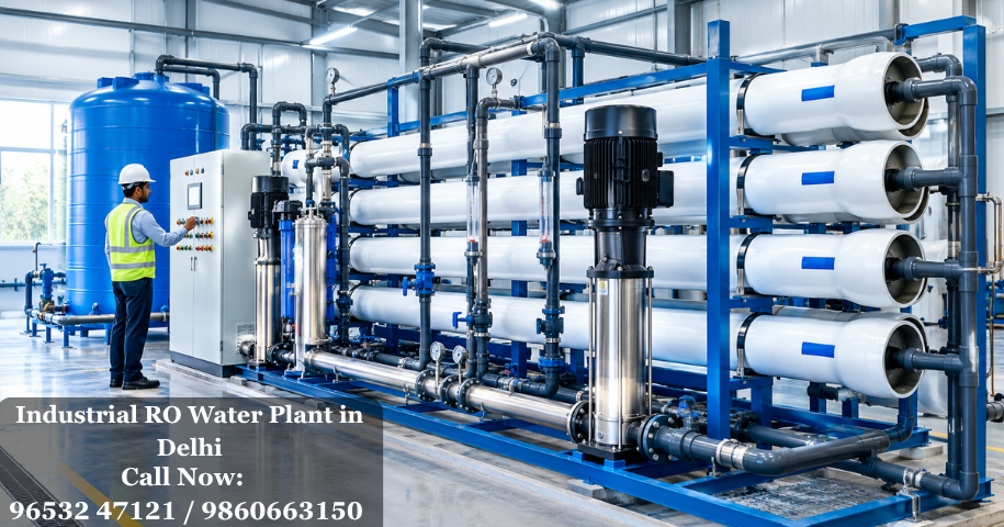 Industrial RO Water Plant in Delhi