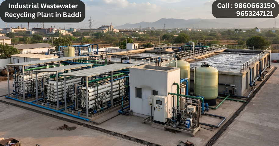 Industrial Wastewater Recycling Plant in Baddi