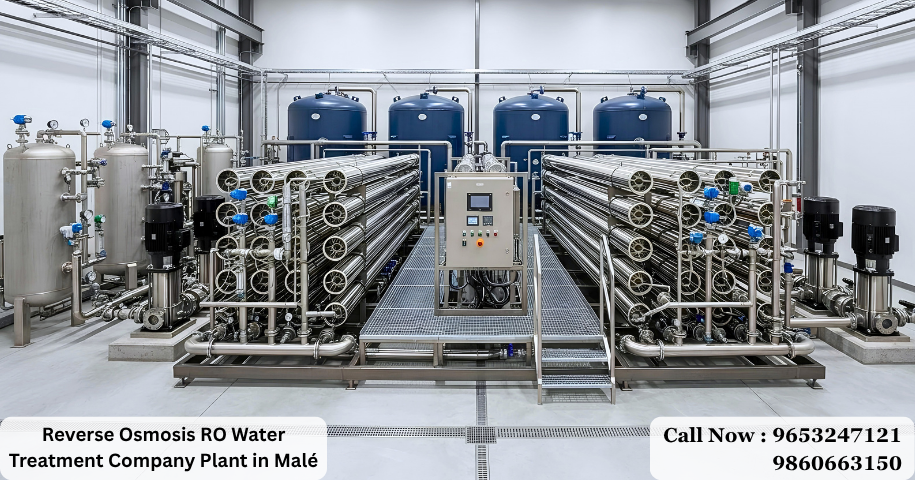 Reverse Osmosis RO Water Treatment Company Plant in Malé