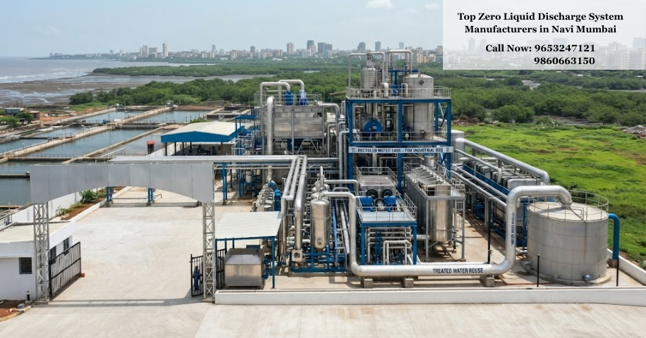 Top Zero Liquid Discharge System Manufacturers in Navi Mumbai