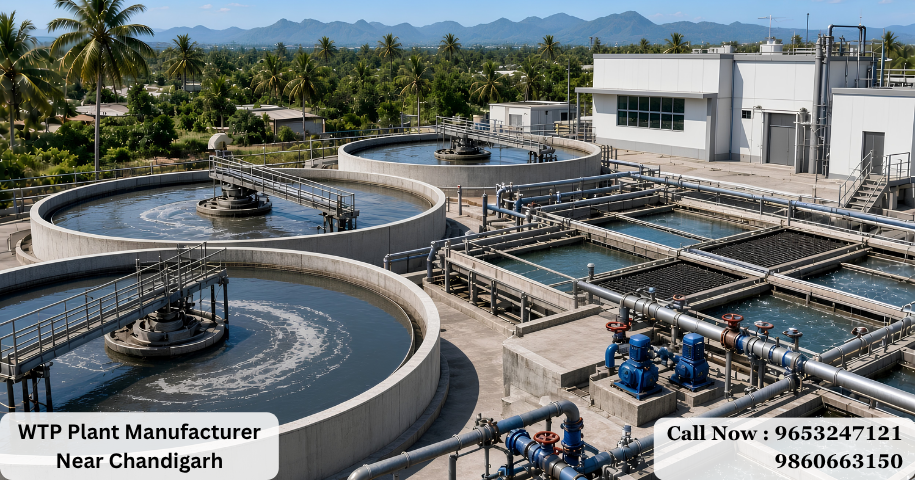 WTP Plant Manufacturer Near Chandigarh