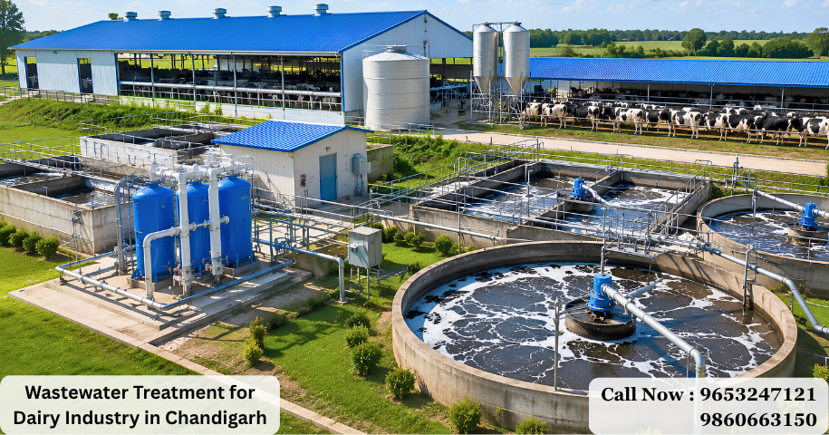 Wastewater Treatment for Dairy Industry in Chandigarh