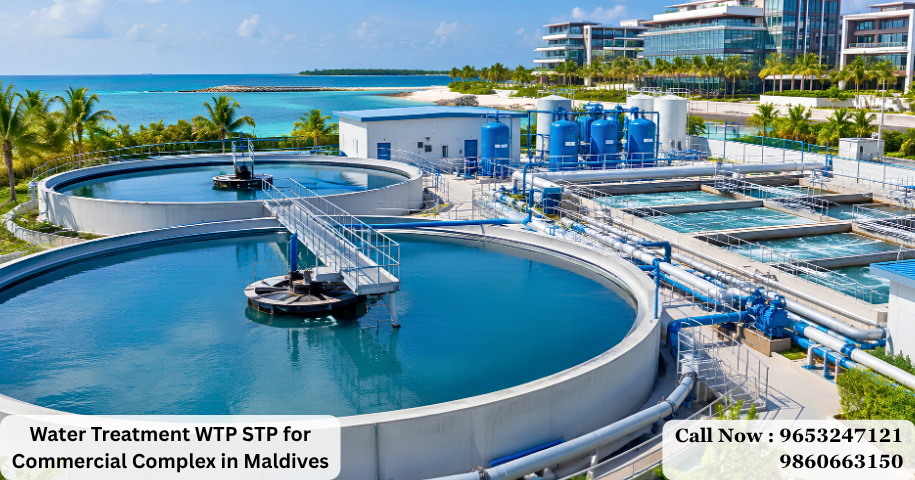 Water Treatment WTP STP for Commercial Complex in Maldives