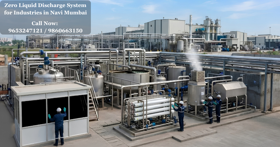 Zero Liquid Discharge System for Industries in Navi Mumbai