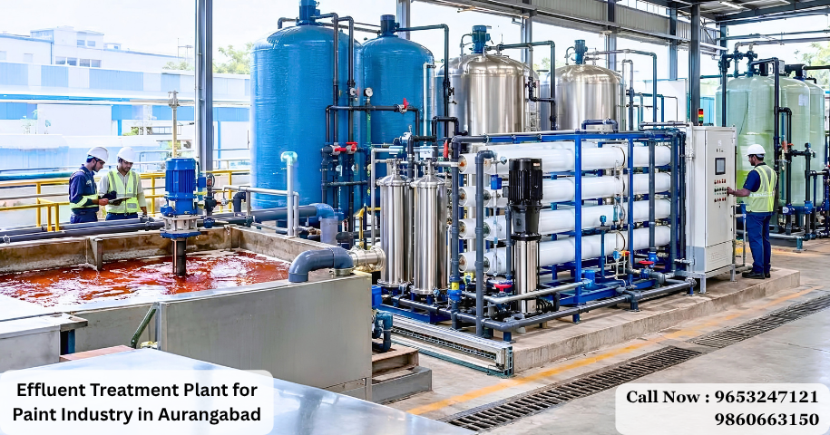 Effluent Treatment Plant for Paint Industry in Aurangabad