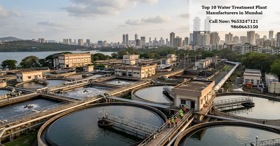 Top 10 Water Treatment Plant Manufacturers in Mumbai