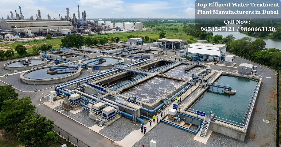 Top Effluent Water Treatment Plant Manufacturers in Dubai