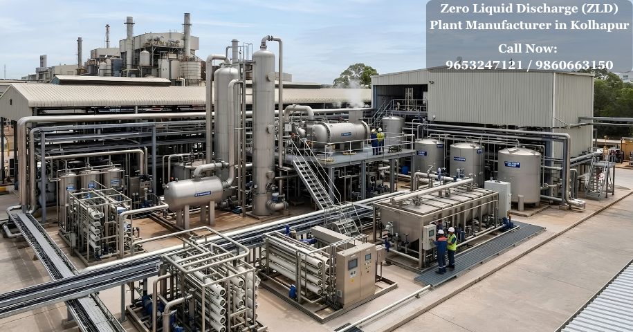 Zero Liquid Discharge (ZLD) Plant Manufacturer in Kolhapur